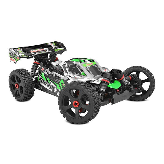 00485-G - Spark XB6 1/8 6S Basher Buggy, ROLLER, Green