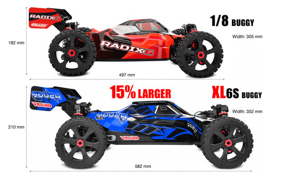 00488-B - Asuga XLR 6S Roller - Blue, Large Scale