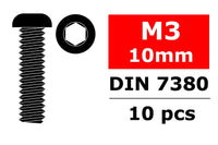 COR3003-30-10-Steel-Screws-M3-X-10mm,-Hex