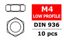 COR3104-40-Low-Profile-Nut,-M4,-10pcs