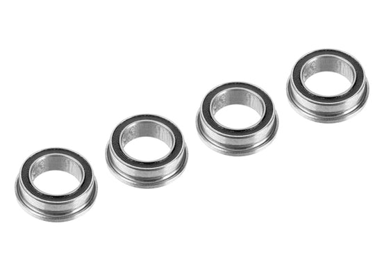 391438 - Ball Bearing ABEC 3 - 1/4 x 3/8 - Flanged - 4 pcs