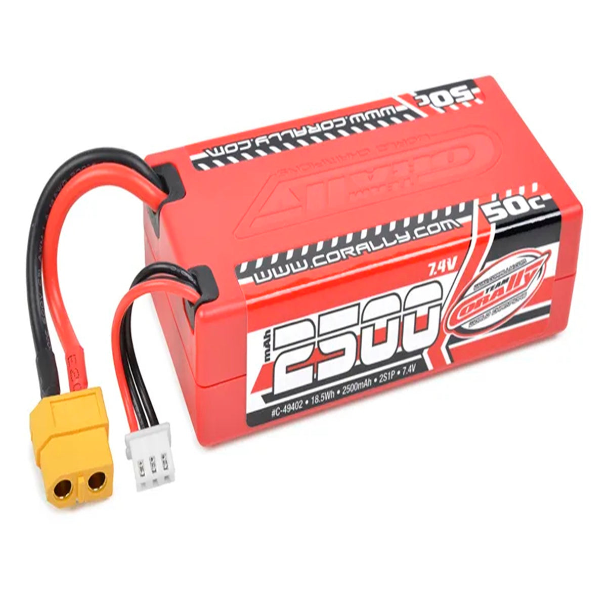 COR49402-2500mah-7.4v-Shorty-2s-Xt-60