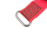 50536 - Pro Battery Straps - 300x20mm - Metal Buckle - Silicone Anti-Slip Strings - Red - 2 pcs