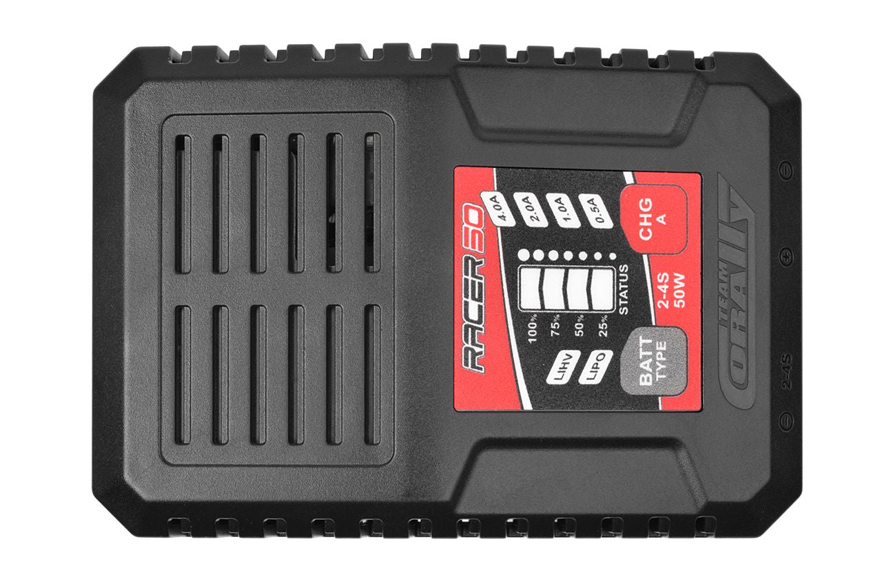 51020 - Racer 50 AC Charger, 2-4S LiPo, 50W