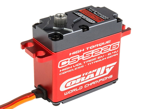 52001 - CS-5226 High Voltage/High Torque Coreless Aluminum Case Digital Servo .08/313 oz. @ 7.4v