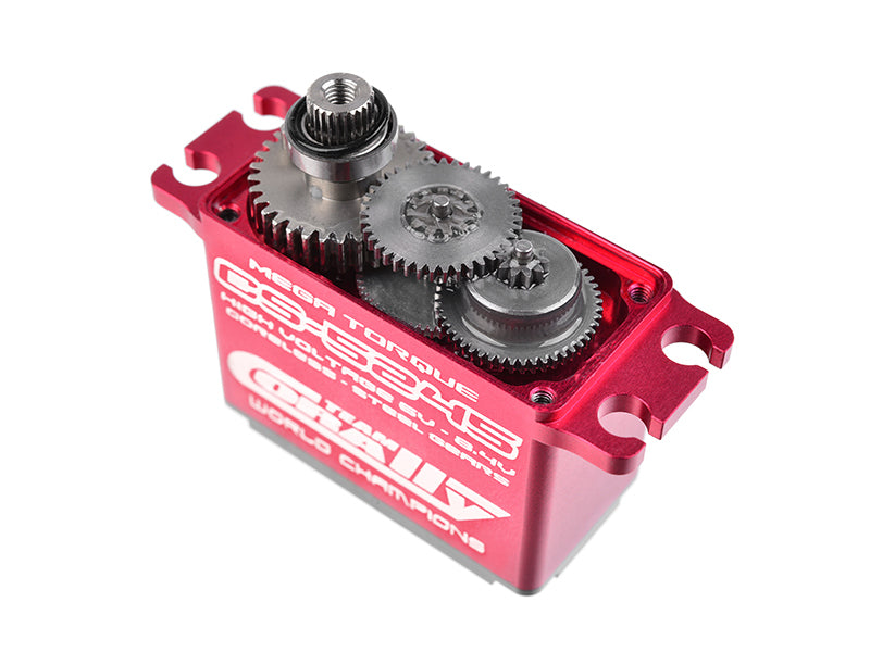 52005 - CS-5245 Ultra High Torque Servo, High Voltage, Coreless Motor, Steel Gears, CNC Alloy Case