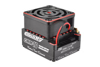 53030 - CMM-10 Racing Controller - 2-3S - 220A - BEC 6-7.4V 5A - Sensored-Sensorless - Black - Red Color