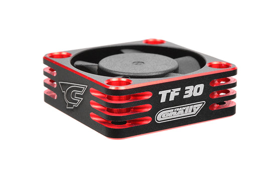 53110-1 - Ultra High Speed Cooling Fan TF-30 w/BEC Connector - 30mm Color Black -Red