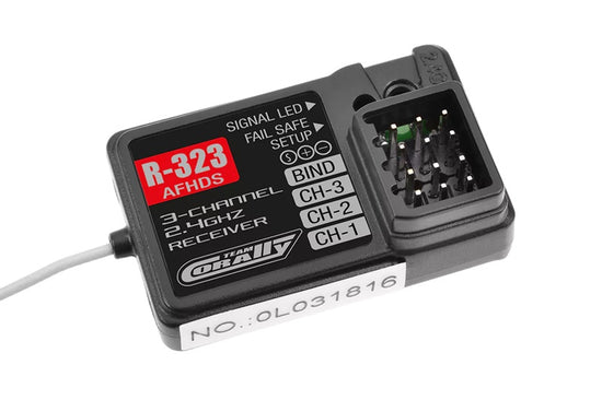 59050 - R-323 AFHDS 3-Channel Receiver - 2.4GHZ Digital Radio Control System
