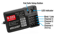 59060 - Team Corally CT2R 2-Channel 2.4GHz Digital Radio Control System