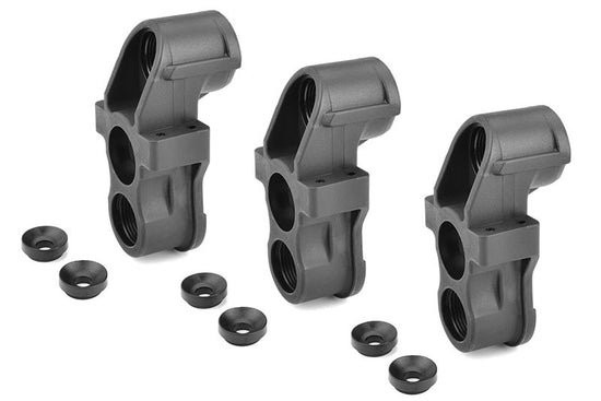 S00180-91 - HD Heavy Duty Steering Blocks (3) - Pillow Ball Cup (6) - Front - Composite